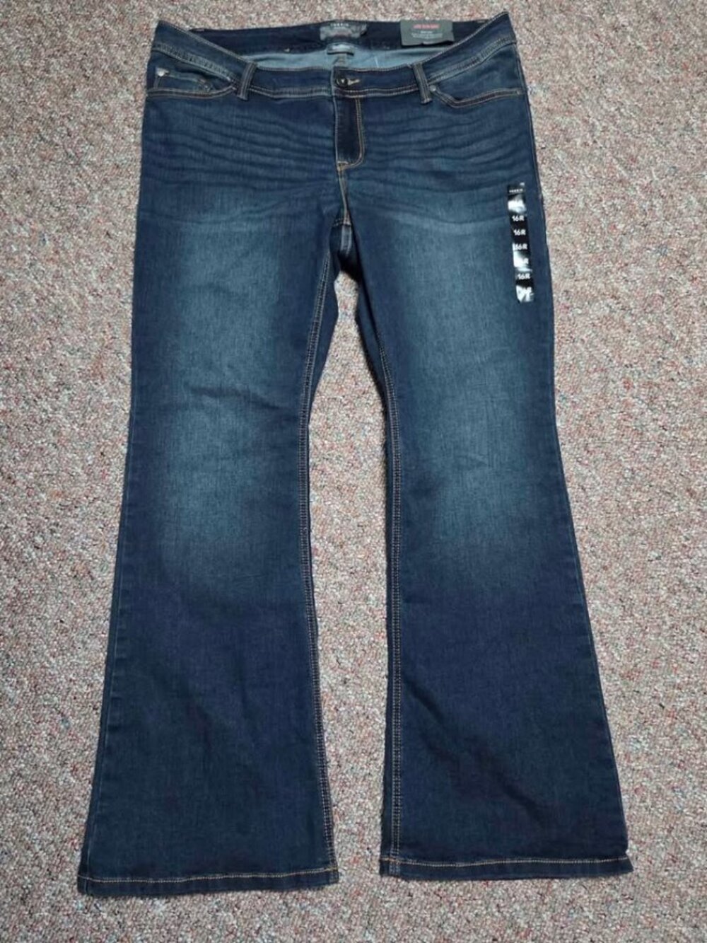 Luxe Slim Boot Torrid jeans size 16 Regular New